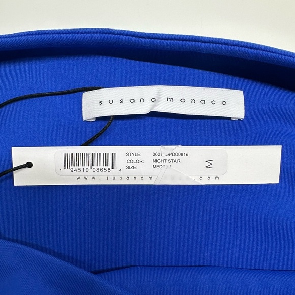 NWT | Susana Monaco | Tulip Hem Knit Tank Dress | Night Star | Medium - Picture 7 of 12